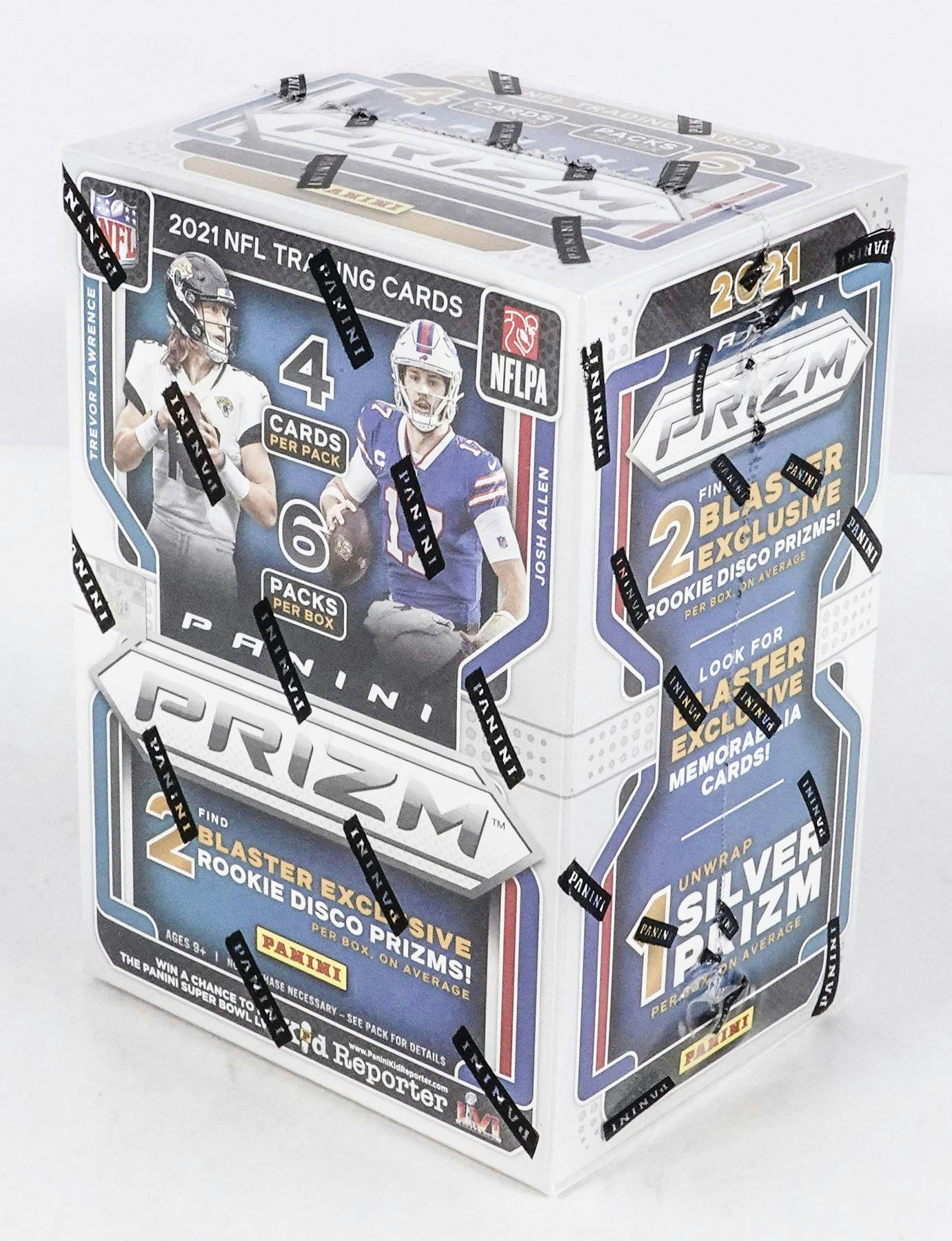 2021 Panini Prizm Football 6 - Pack Blaster Box (Disco Prizms!) - Columbia Hobby - Sports Card Boxes - Toploaders - Card Savers