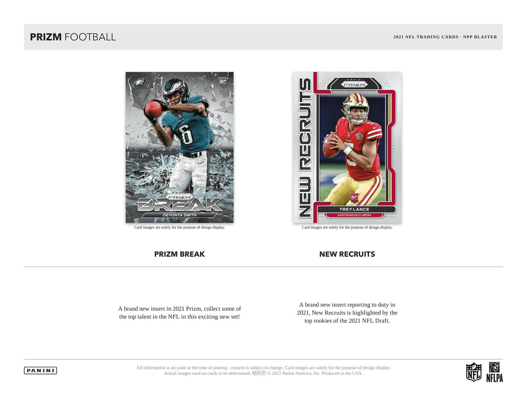 2021 Panini Prizm Football 6 - Pack Blaster Box (Disco Prizms!) - Columbia Hobby - Sports Card Boxes - Toploaders - Card Savers