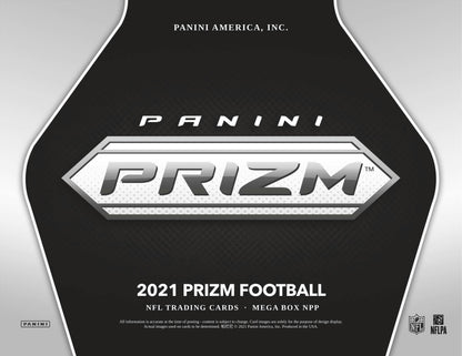 2021 Panini Prizm Football Mega Box (Neon Green Pulsar!) - Columbia Hobby - Sports Card Boxes - Toploaders - Card Savers