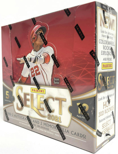 2021 Panini Select Baseball Hobby Box - Columbia Hobby - Sports Card Boxes - Toploaders - Card Savers