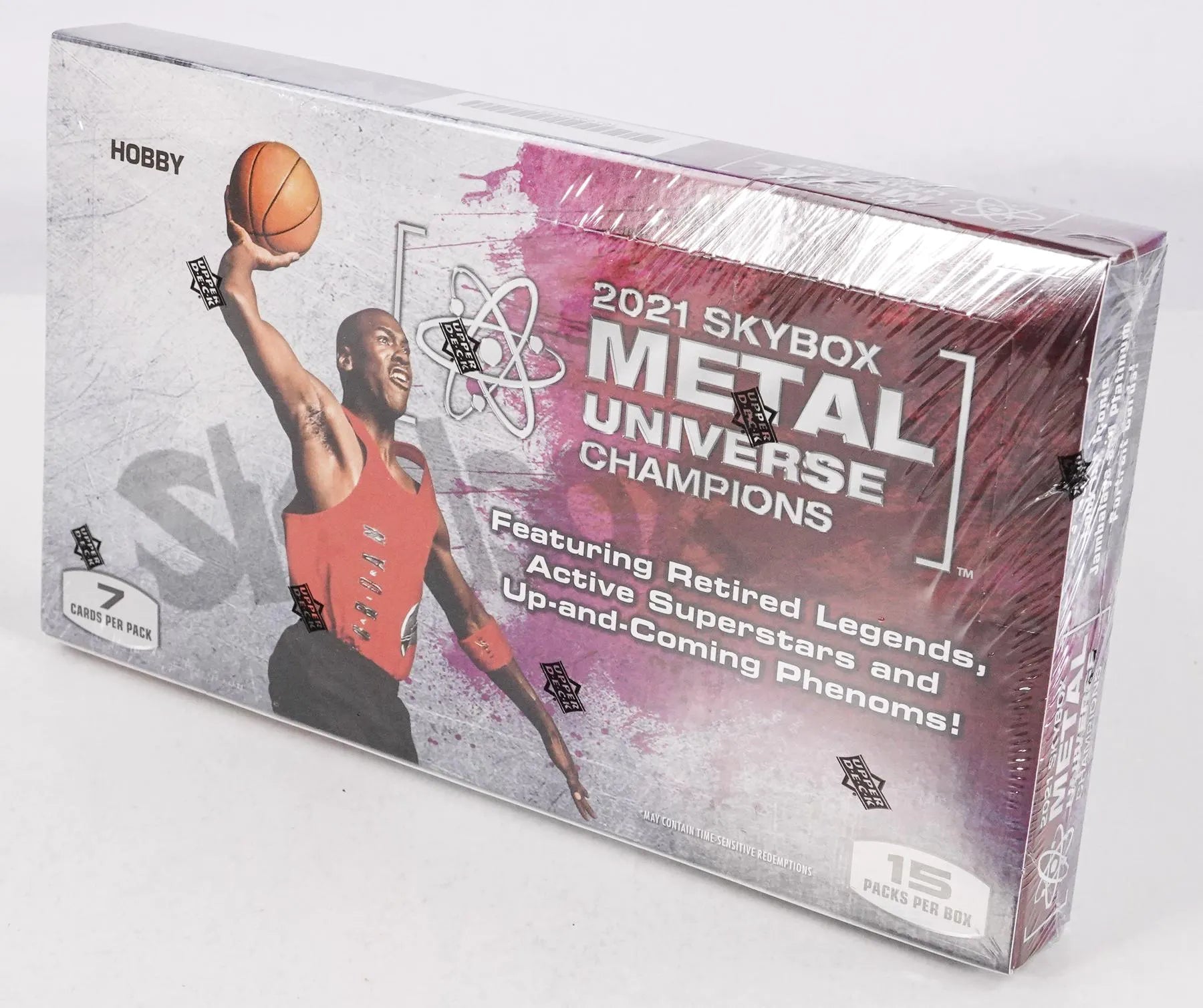 2021 Upper Deck Skybox Metal Universe Champions Hobby Box - Columbia Hobby - Sports Card Boxes - Toploaders - Card Savers