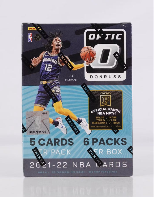 2021/22 Panini Donruss Optic Basketball 6 - Pack Blaster Box - Columbia Hobby - Sports Card Boxes - Toploaders - Card Savers