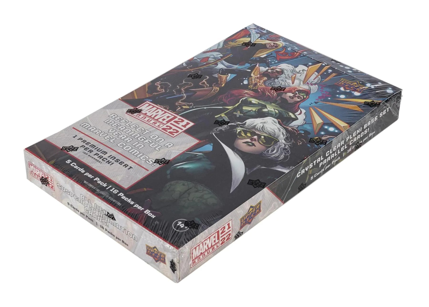 2021/22 Upper Deck Marvel Annual Hobby Box - Columbia Hobby - Sports Card Boxes - Toploaders - Card Savers