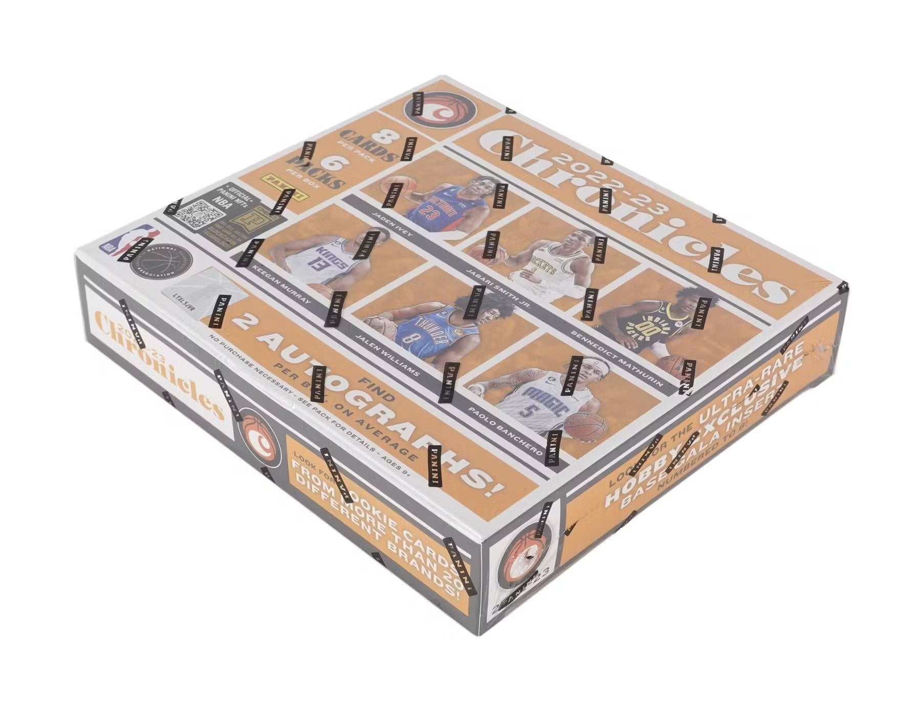 2022 - 23 Panini Chronicles Basketball Hobby Box - Columbia Hobby - Sports Card Boxes - Toploaders - Card Savers