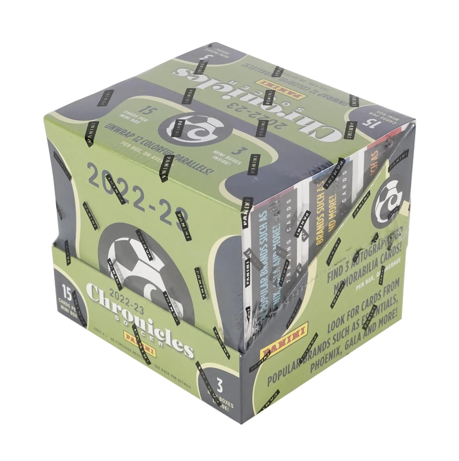 2022 - 23 Panini Chronicles Soccer Hobby Box - Columbia Hobby - Sports Card Boxes - Toploaders - Card Savers