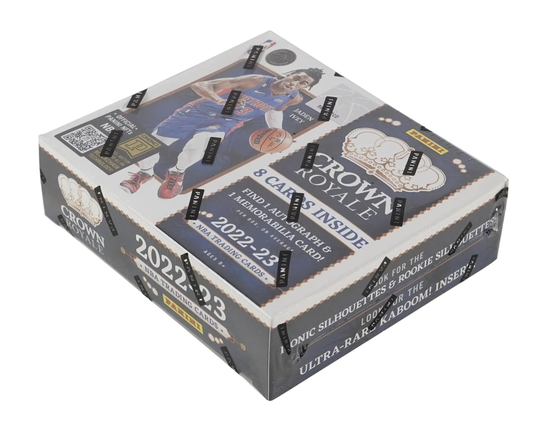 2022 - 23 Panini Crown Royale Basketball Hobby Box - Columbia Hobby - Sports Card Boxes - Toploaders - Card Savers