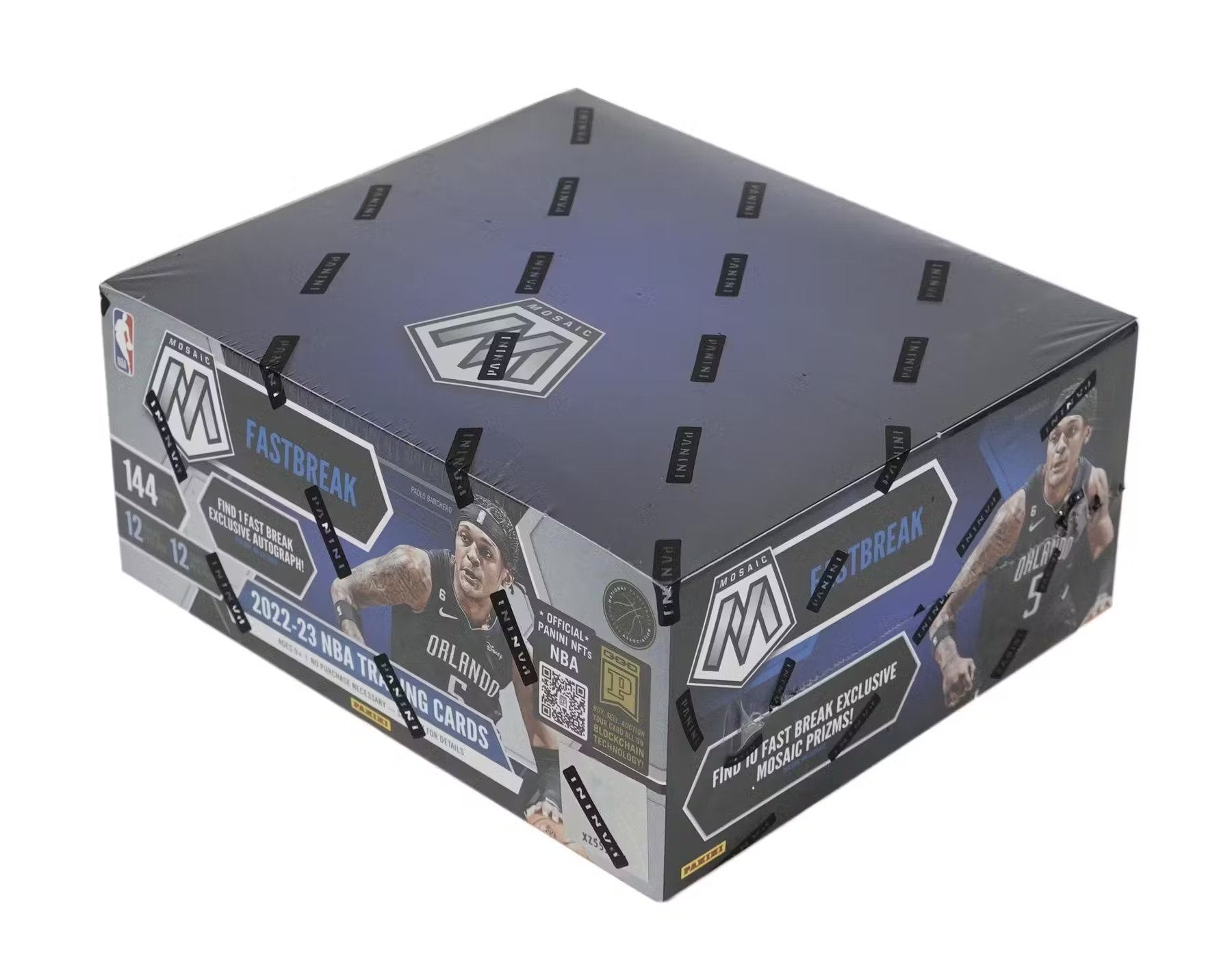 2022 - 23 Panini Mosaic Basketball Fast Break Box - Columbia Hobby - Sports Card Boxes - Toploaders - Card Savers
