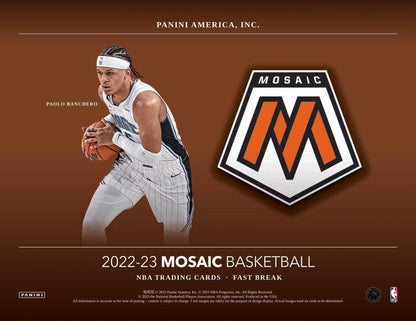 2022 - 23 Panini Mosaic Basketball Fast Break Box - Columbia Hobby - Sports Card Boxes - Toploaders - Card Savers