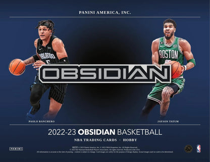 2022 - 23 Panini Obsidian Basketball Hobby Box - Columbia Hobby - Sports Card Boxes - Toploaders - Card Savers