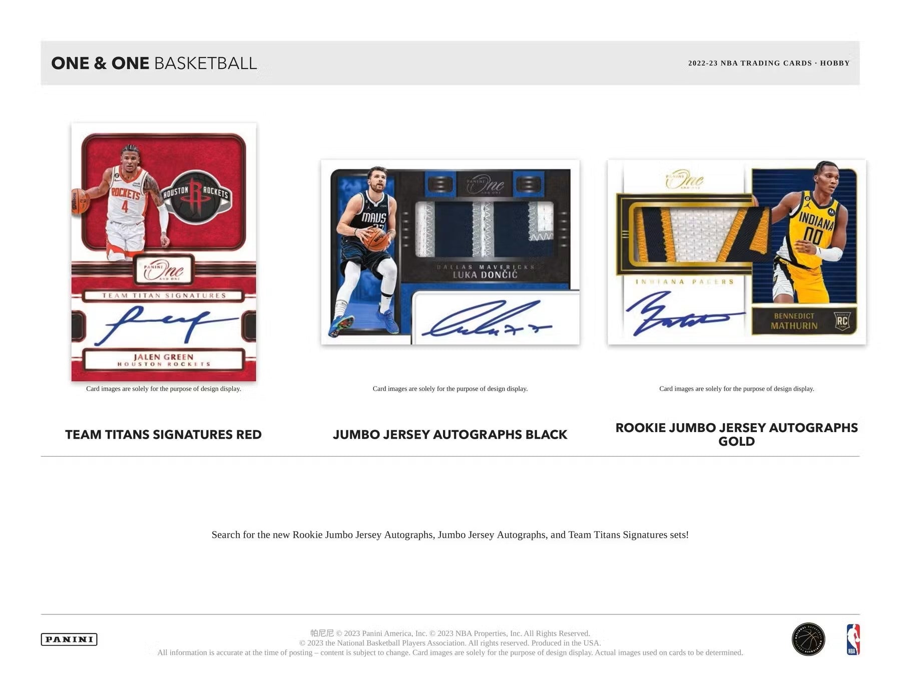 2022 - 23 Panini One and One Basketball Hobby Box - Columbia Hobby - Sports Card Boxes - Toploaders - Card Savers