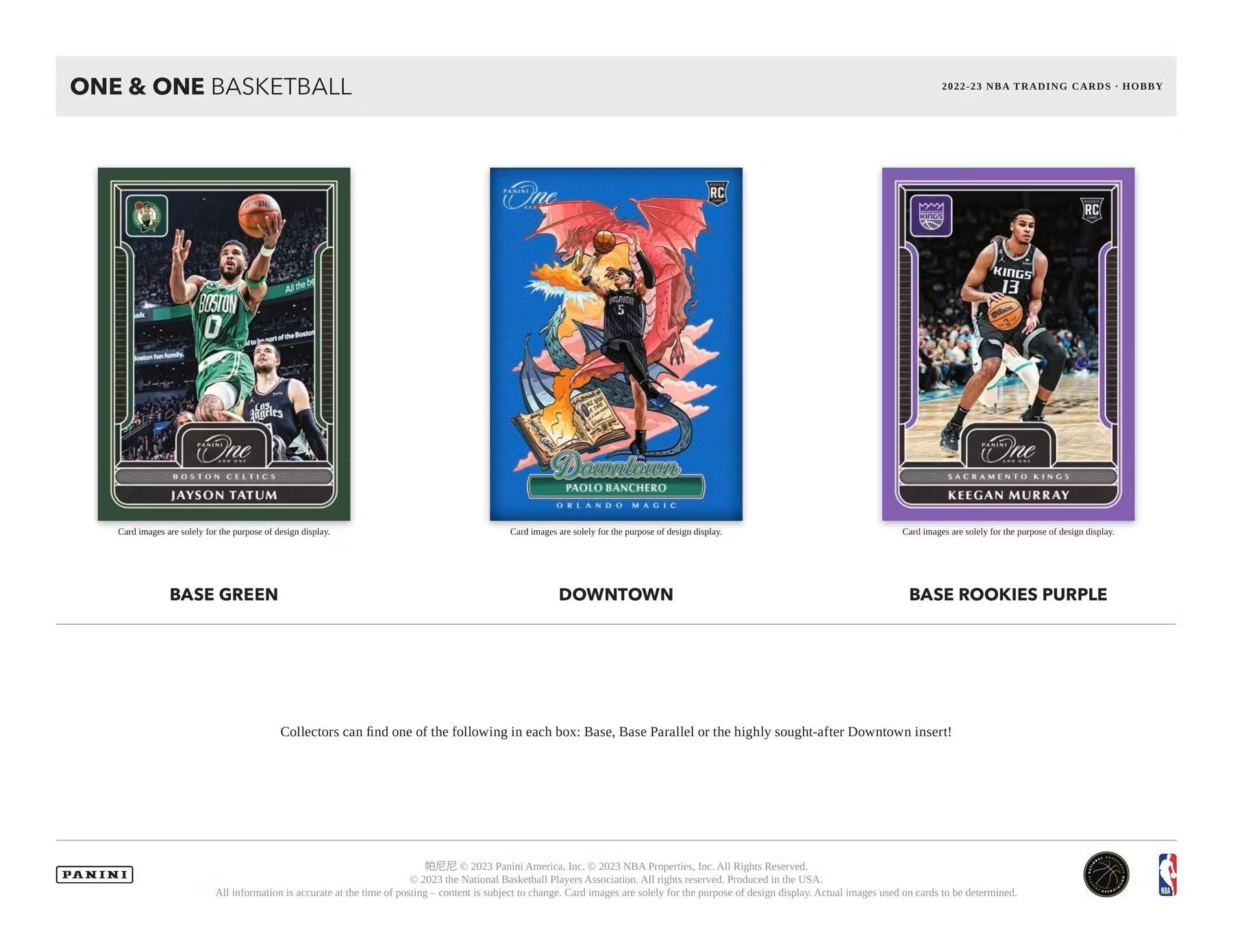 2022 - 23 Panini One and One Basketball Hobby Box - Columbia Hobby - Sports Card Boxes - Toploaders - Card Savers