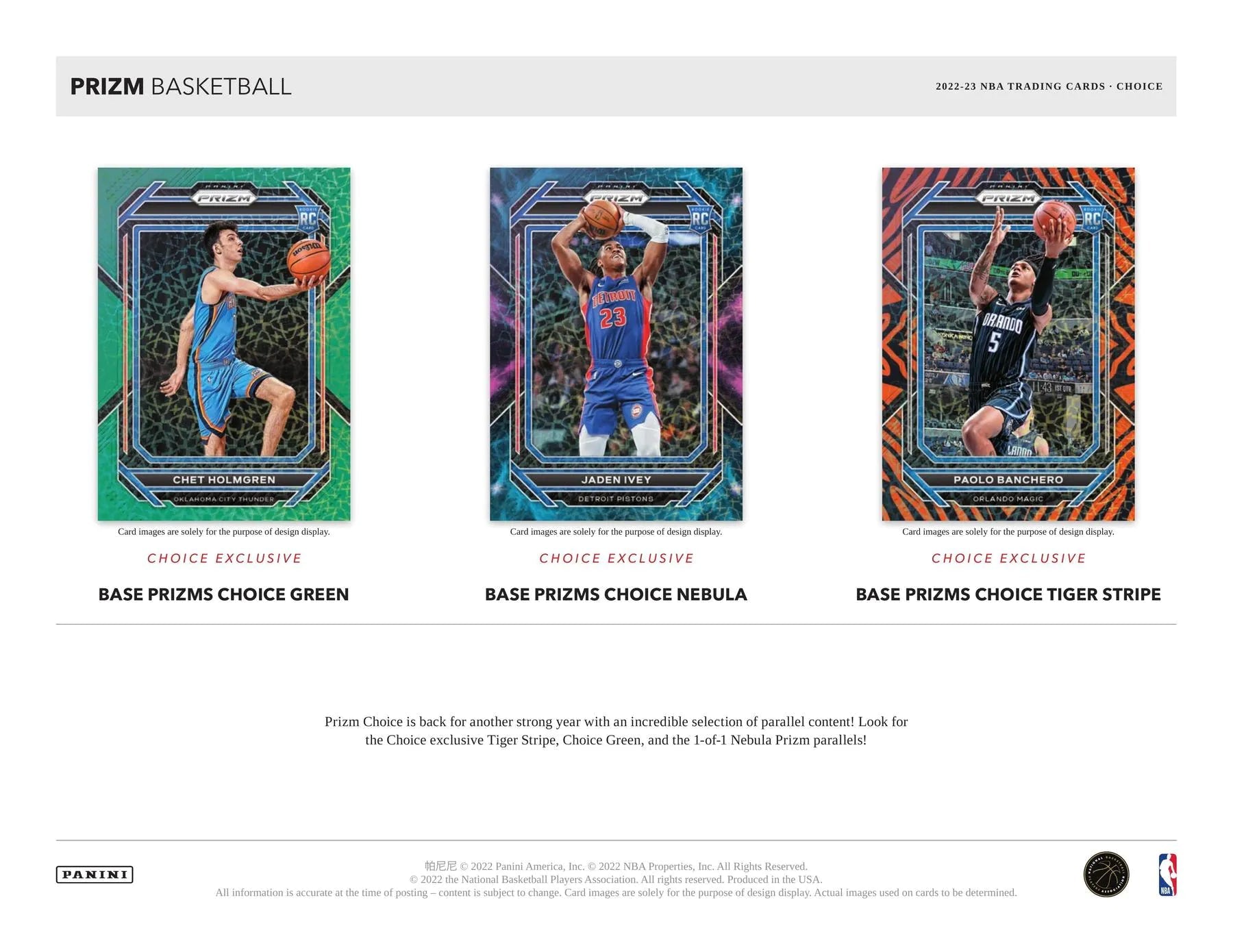 2022 - 23 Panini Prizm Basketball Choice Box - Columbia Hobby - Sports Card Boxes - Toploaders - Card Savers