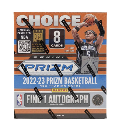 2022 - 23 Panini Prizm Basketball Choice Box - Columbia Hobby - Sports Card Boxes - Toploaders - Card Savers