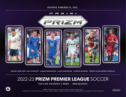 2022 - 23 Panini Prizm Premier League EPL Soccer Breakaway Box - Columbia Hobby - Sports Card Boxes - Toploaders - Card Savers