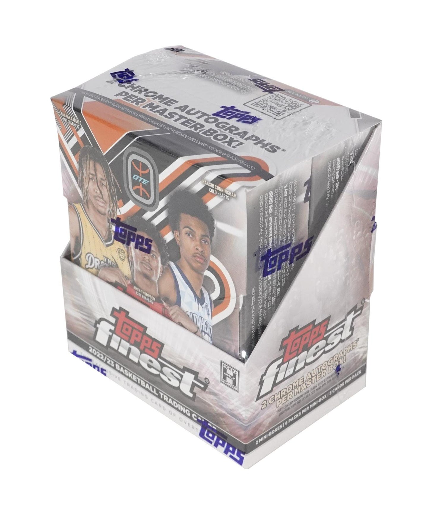 2022 - 23 Topps Finest Elite Overtime Edition Basketball - Columbia Hobby - Sports Card Boxes - Toploaders - Card Savers