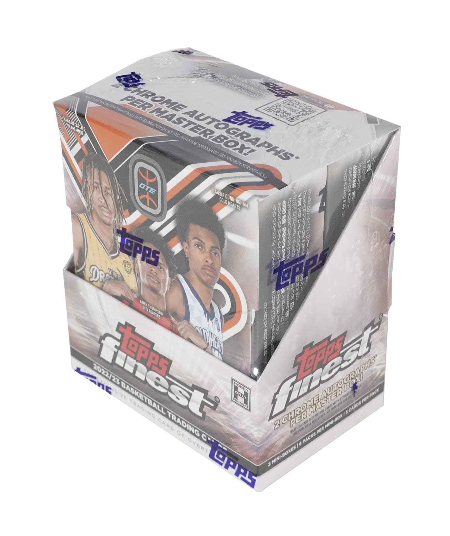 2022 - 23 Topps Finest Elite Overtime Edition Basketball - Columbia Hobby - Sports Card Boxes - Toploaders - Card Savers