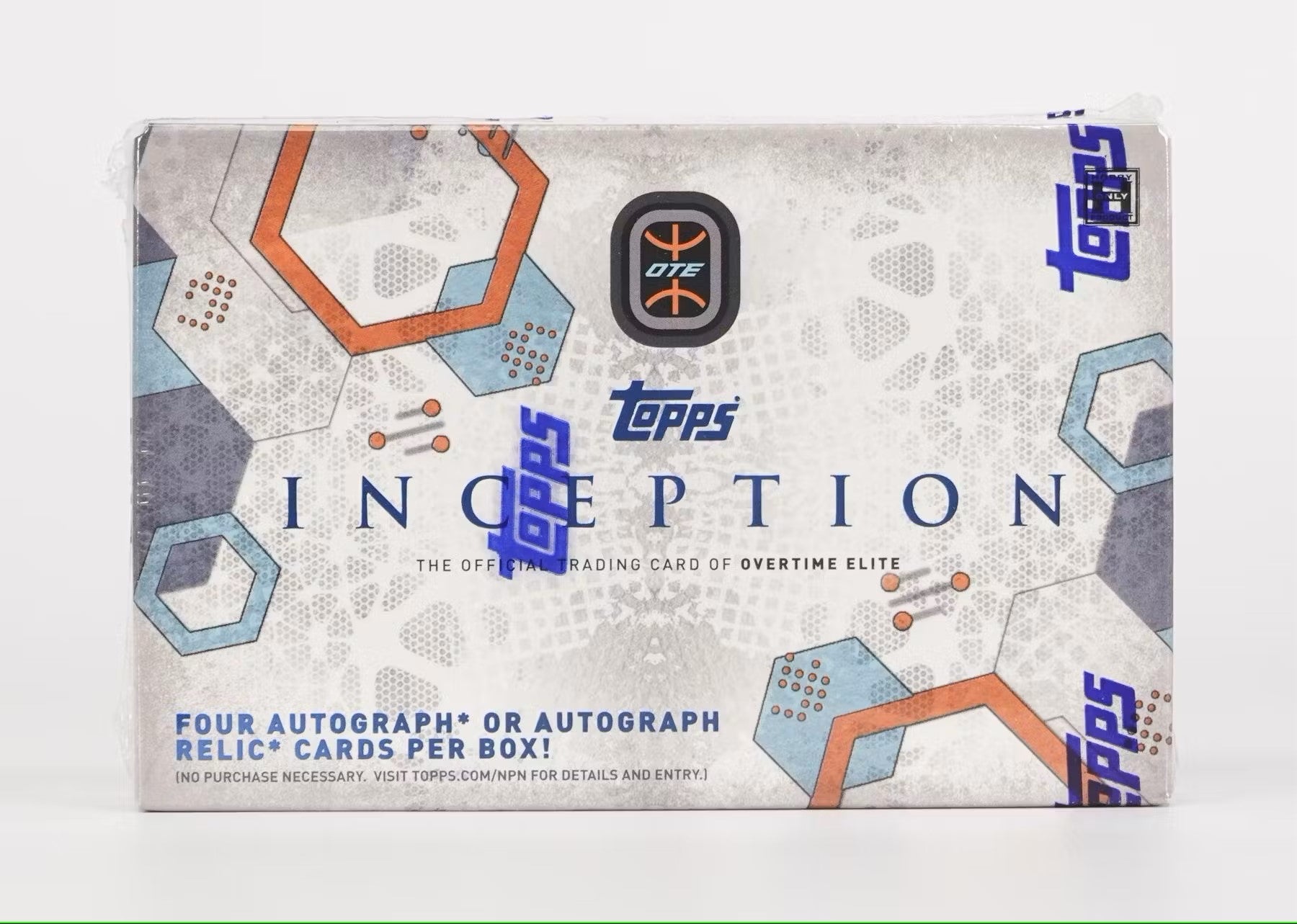 2022 - 23 Topps Inception Overtime Elite Basketball Hobby Box - Columbia Hobby - Sports Card Boxes - Toploaders - Card Savers