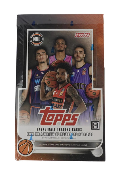 2022 - 23 Topps NBL Basketball Hobby Box - Columbia Hobby - Sports Card Boxes - Toploaders - Card Savers
