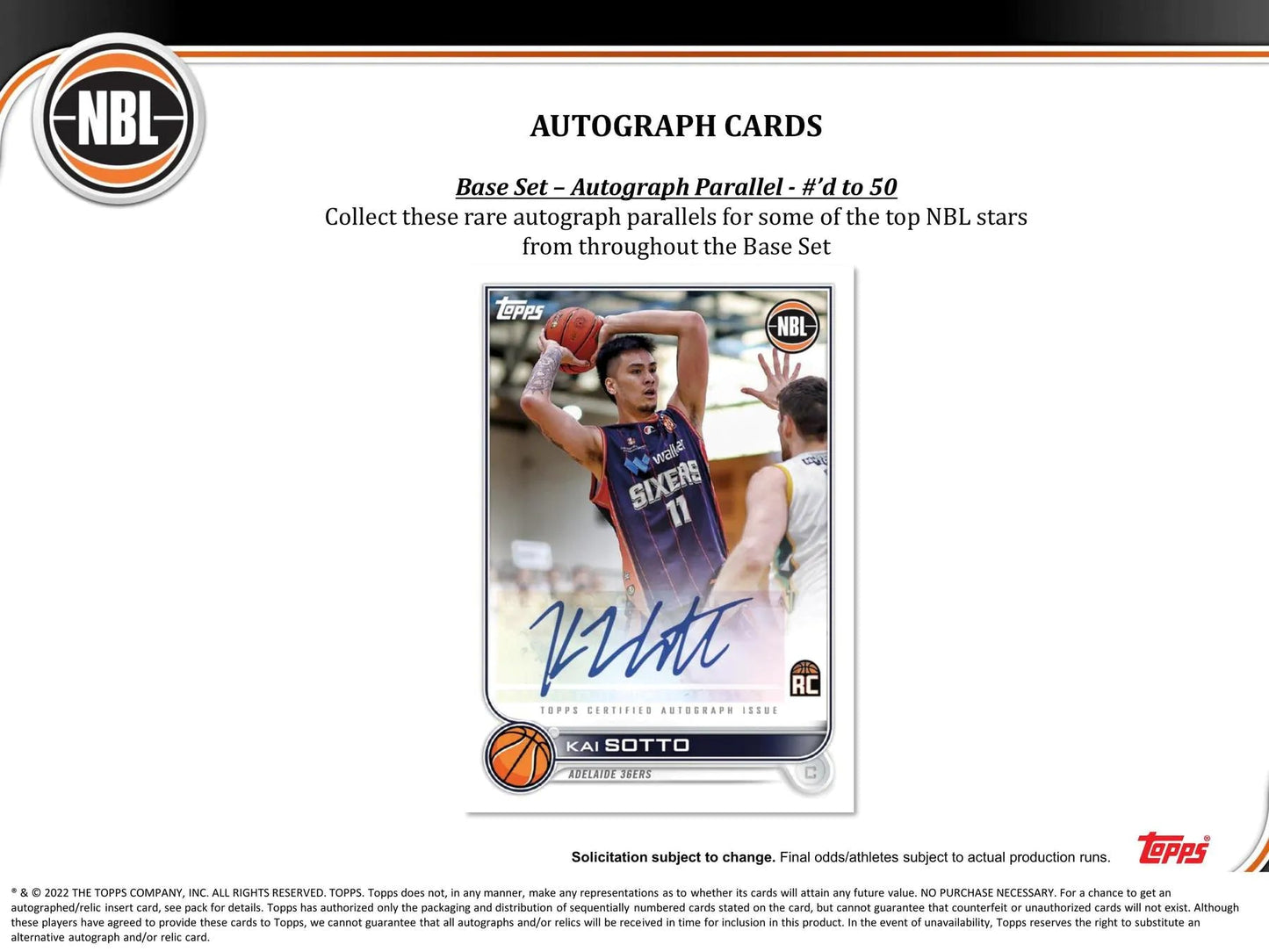2022 - 23 Topps NBL Basketball Hobby Box - Columbia Hobby - Sports Card Boxes - Toploaders - Card Savers