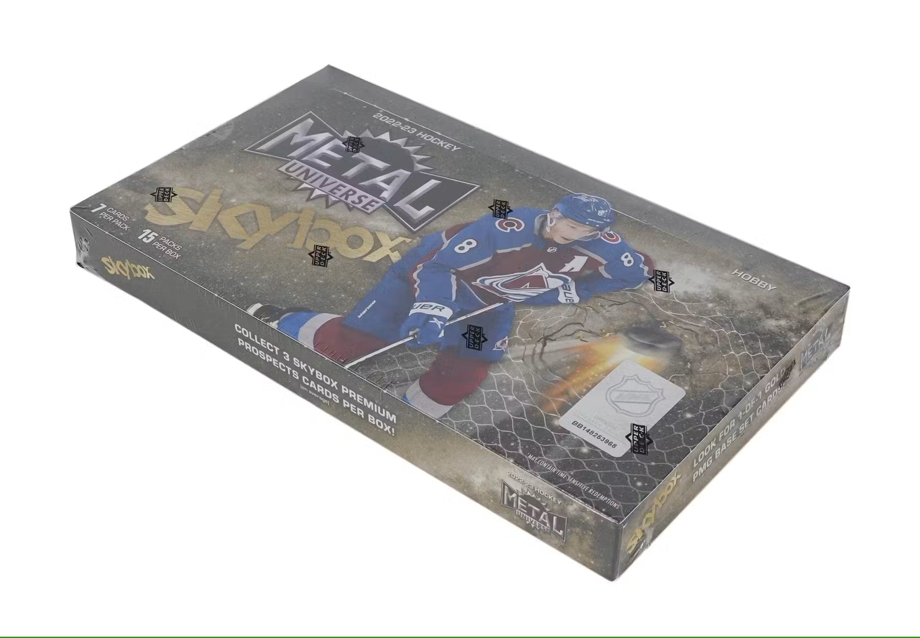 2022 - 23 Upper Deck Skybox Metal Universe Hockey Hobby Box - Columbia Hobby - Sports Card Boxes - Toploaders - Card Savers