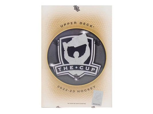 2022 - 23 Upper Deck The Cup Hockey Hobby Box - Columbia Hobby - Sports Card Boxes - Toploaders - Card Savers