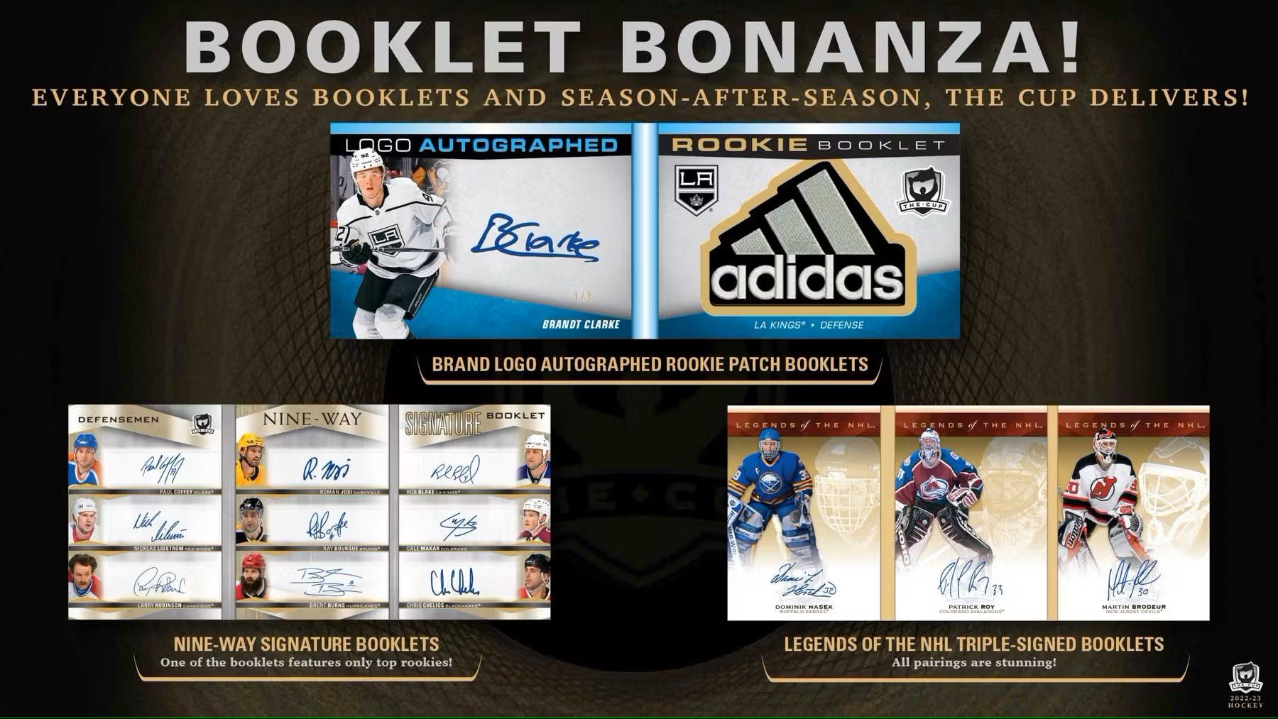 2022 - 23 Upper Deck The Cup Hockey Hobby Box - Columbia Hobby - Sports Card Boxes - Toploaders - Card Savers
