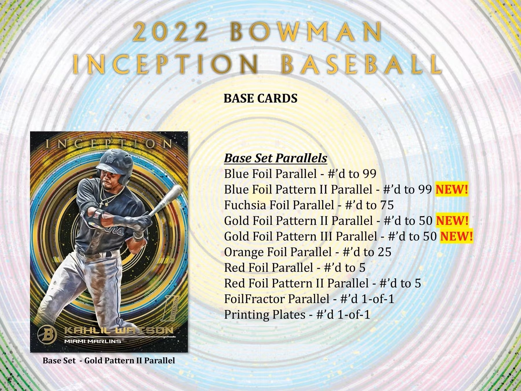 2022 Bowman Inception Baseball Hobby Box - Columbia Hobby - Sports Card Boxes - Toploaders - Card Savers