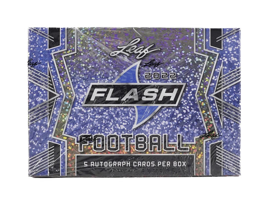 2022 Leaf Flash Football Hobby Box - Columbia Hobby - Sports Card Boxes - Toploaders - Card Savers