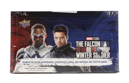2022 Marvel Studios The Falcon and The Winter Soldier - Columbia Hobby - Sports Card Boxes - Toploaders - Card Savers