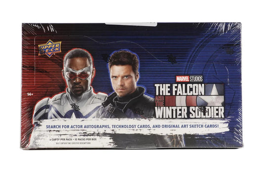 2022 Marvel Studios The Falcon and The Winter Soldier - Columbia Hobby - Sports Card Boxes - Toploaders - Card Savers