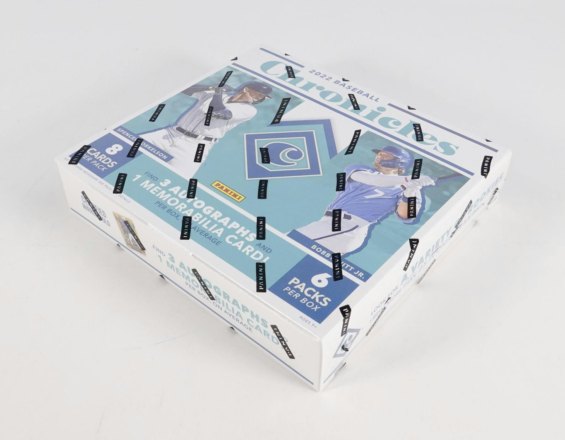 2022 Panini Chronicles Baseball Hobby Box - Columbia Hobby - Sports Card Boxes - Toploaders - Card Savers