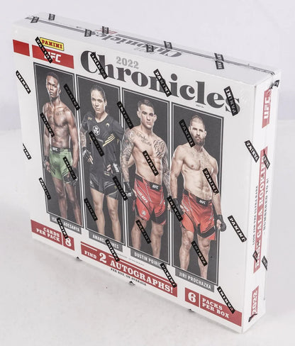 2022 Panini Chronicles UFC Hobby Box - Columbia Hobby - Sports Card Boxes - Toploaders - Card Savers