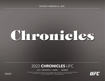 2022 Panini Chronicles UFC Hobby Box - Columbia Hobby - Sports Card Boxes - Toploaders - Card Savers