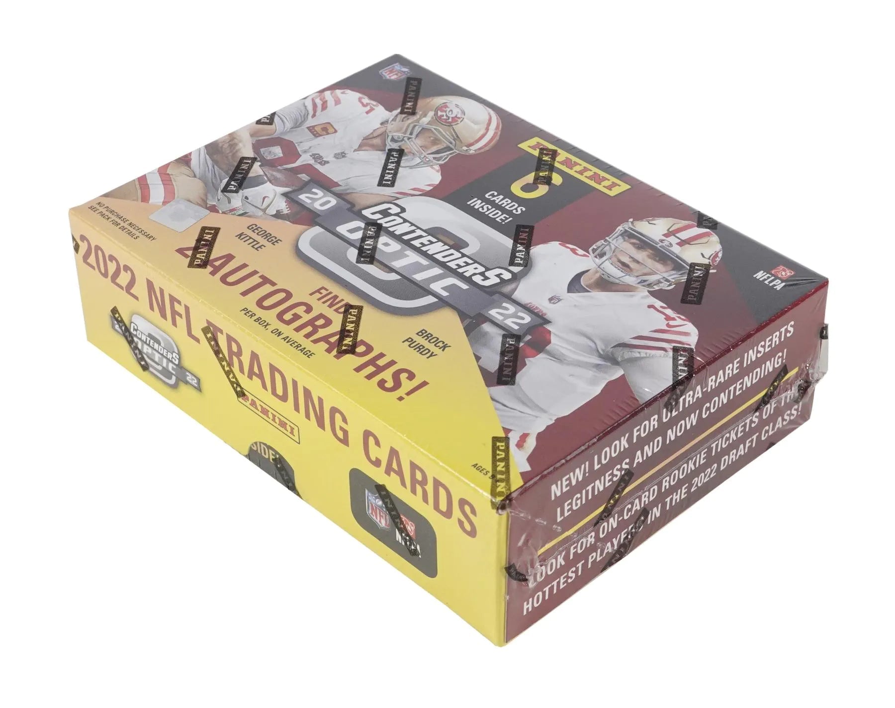 2022 Panini Contenders Optic Football Hobby Box - Columbia Hobby - Sports Card Boxes - Toploaders - Card Savers