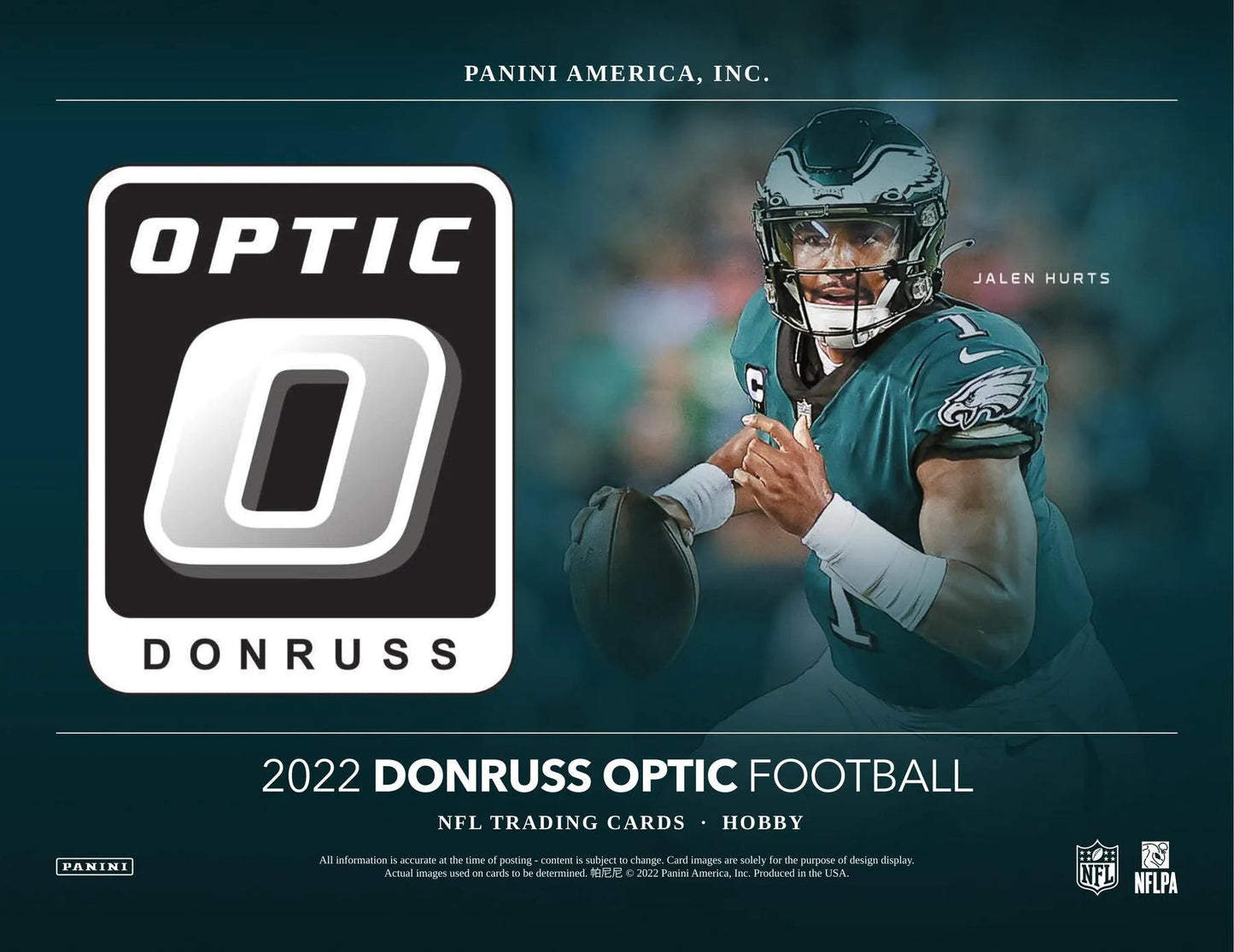 2022 Panini Donruss Optic Football Hobby Box - Columbia Hobby - Sports Card Boxes - Toploaders - Card Savers