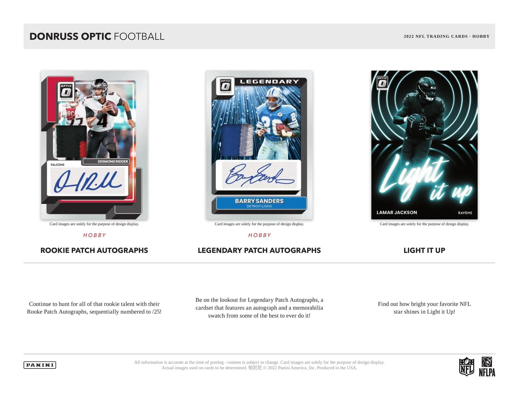 2022 Panini Donruss Optic Football Hobby Box - Columbia Hobby - Sports Card Boxes - Toploaders - Card Savers