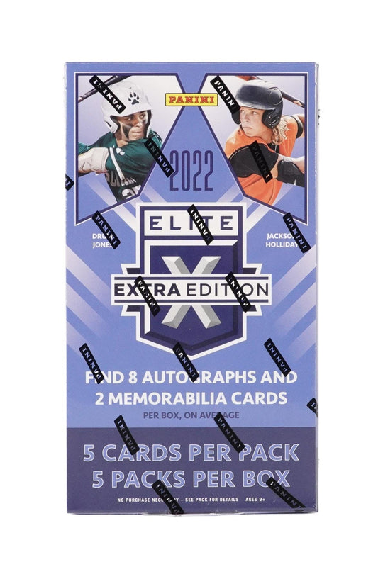 2022 Panini Elite Extra Edition Baseball Box - Columbia Hobby - Sports Card Boxes - Toploaders - Card Savers