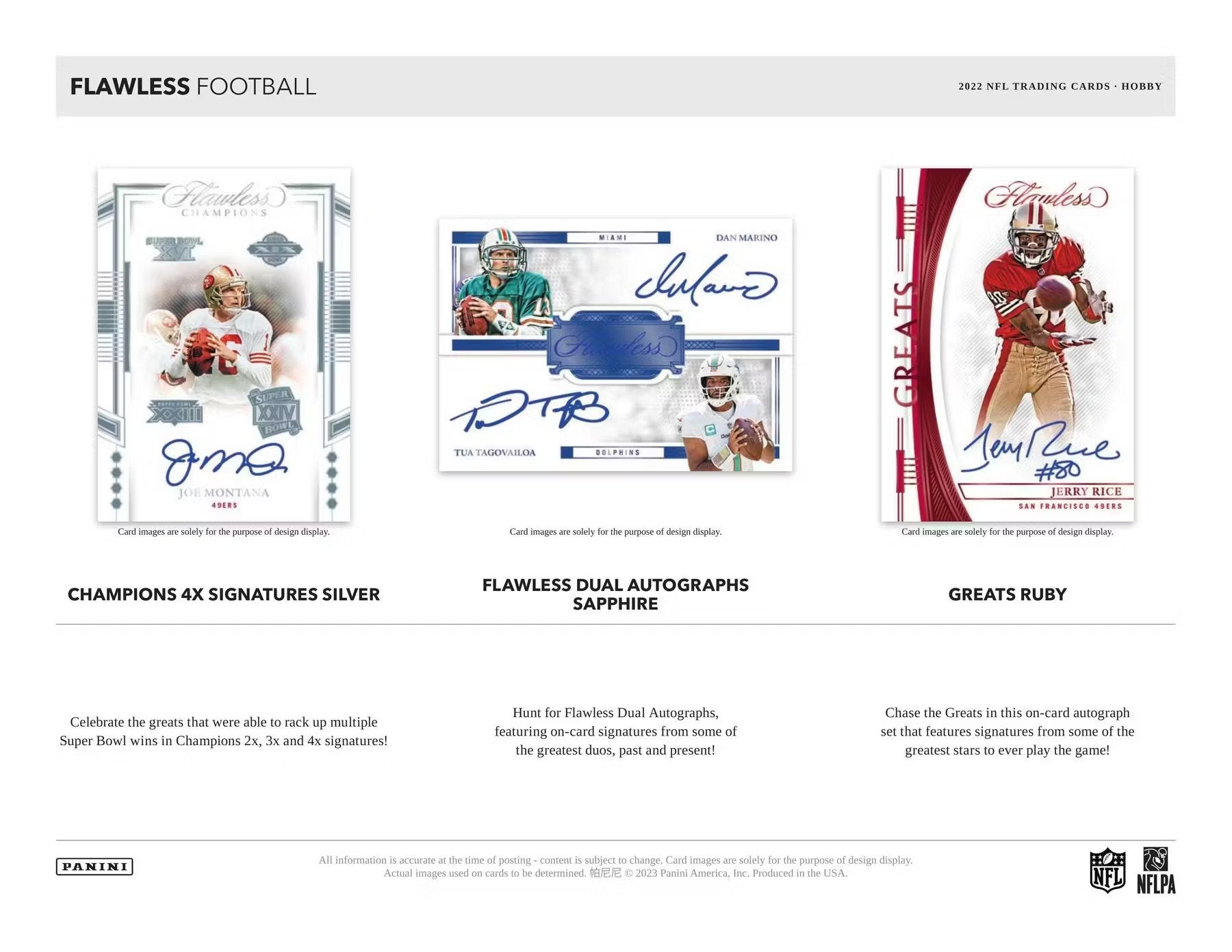 2022 Panini Flawless Football Hobby Box - Columbia Hobby - Sports Card Boxes - Toploaders - Card Savers