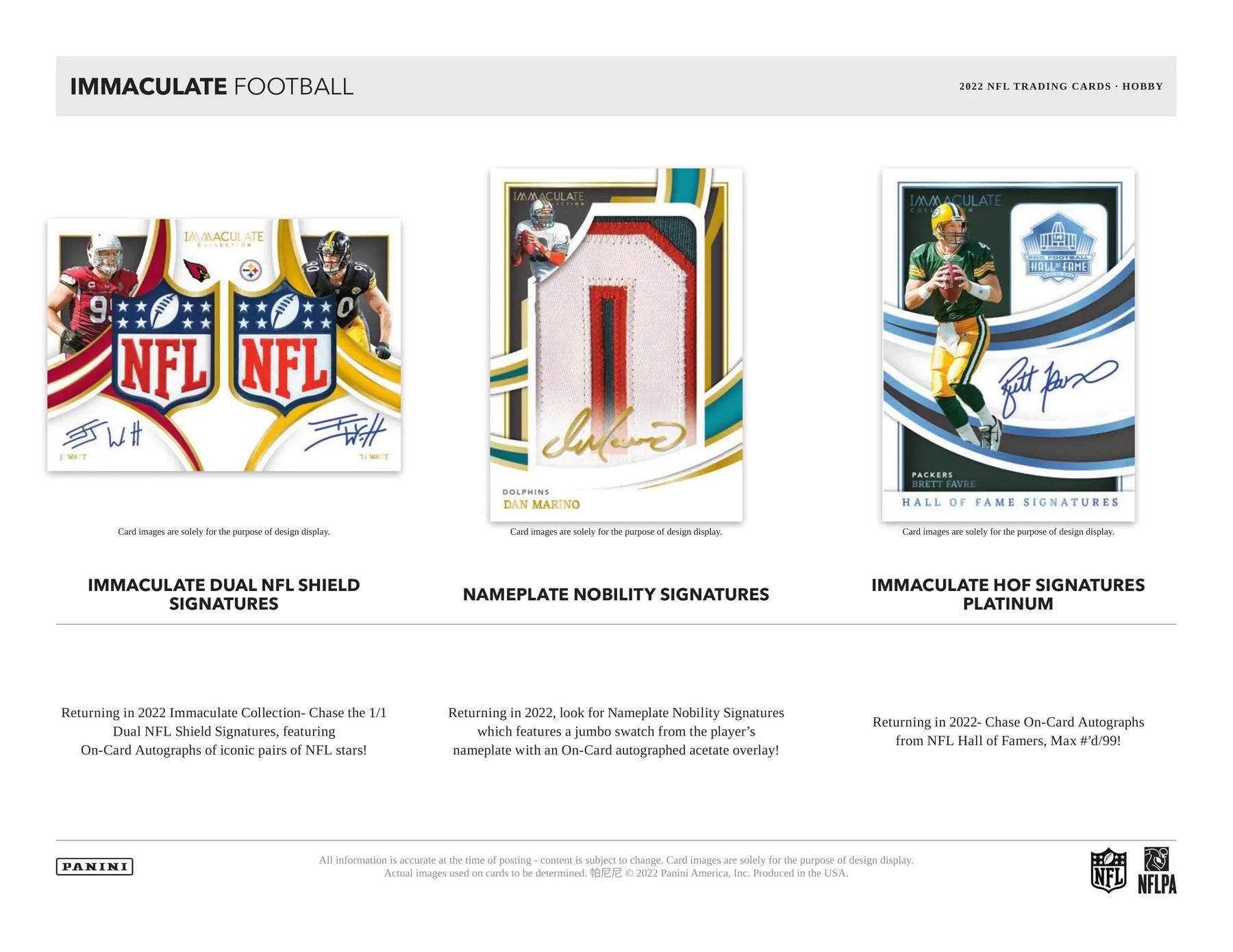 2022 Panini Immaculate Football - Columbia Hobby - Sports Card Boxes - Toploaders - Card Savers