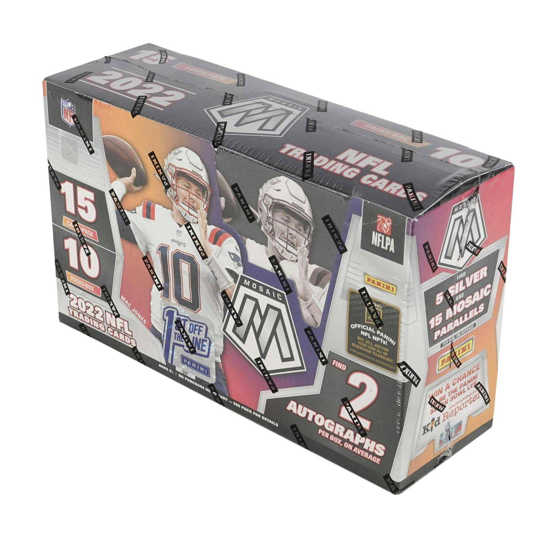 2022 Panini Mosaic Football 1st Off The Line FOTL Hobby Box - Columbia Hobby - Sports Card Boxes - Toploaders - Card Savers