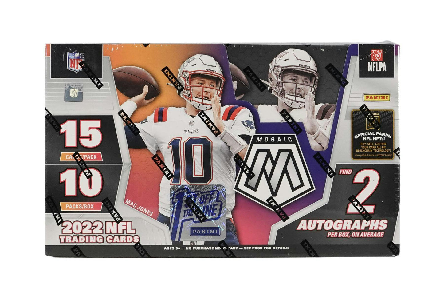 2022 Panini Mosaic Football 1st Off The Line FOTL Hobby Box - Columbia Hobby - Sports Card Boxes - Toploaders - Card Savers