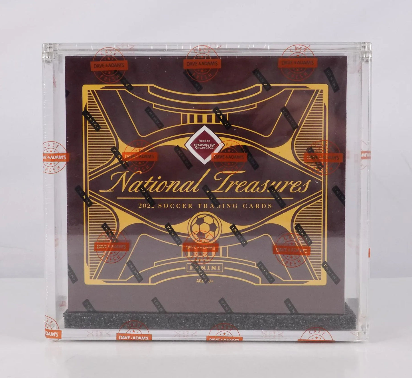 2022 Panini National Treasures FIFA Road to World Cup Soccer Hobby Box - Columbia Hobby - Sports Card Boxes - Toploaders - Card Savers