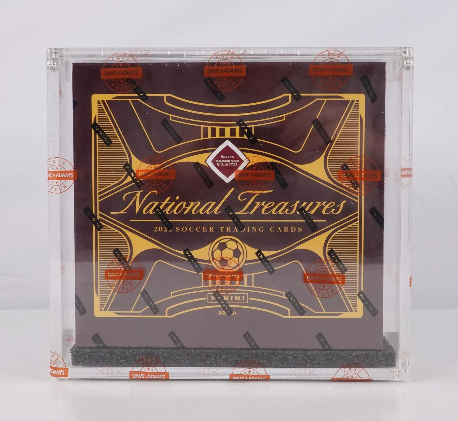 2022 Panini National Treasures FIFA Road to World Cup Soccer Hobby Box - Columbia Hobby - Sports Card Boxes - Toploaders - Card Savers