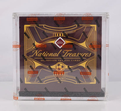 2022 Panini National Treasures FIFA Road to World Cup Soccer Hobby Box - Columbia Hobby - Sports Card Boxes - Toploaders - Card Savers