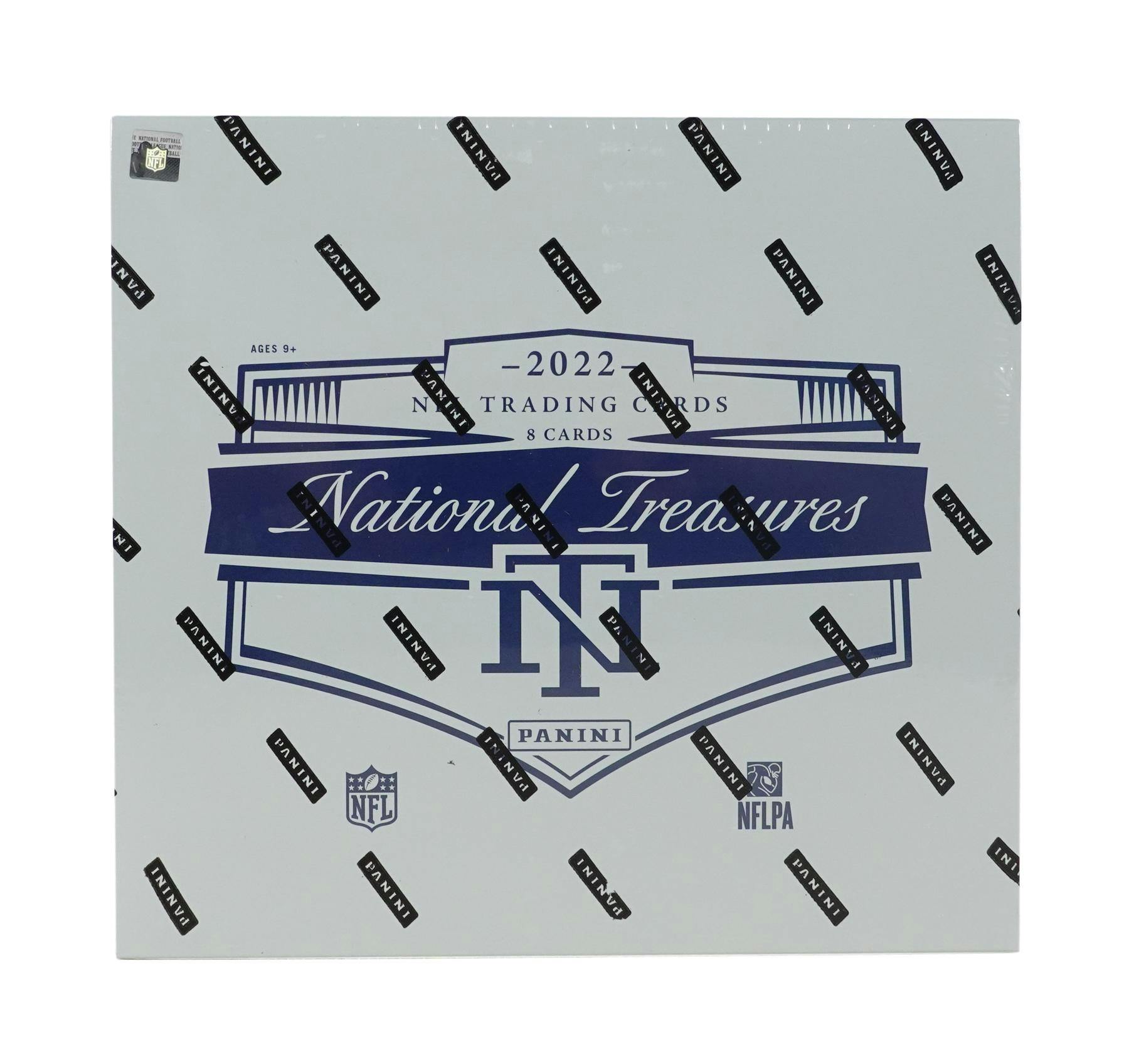 2022 Panini National Treasures Football Hobby Box - Columbia Hobby - Sports Card Boxes - Toploaders - Card Savers