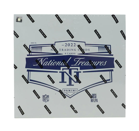 2022 Panini National Treasures Football Hobby Box - Columbia Hobby - Sports Card Boxes - Toploaders - Card Savers