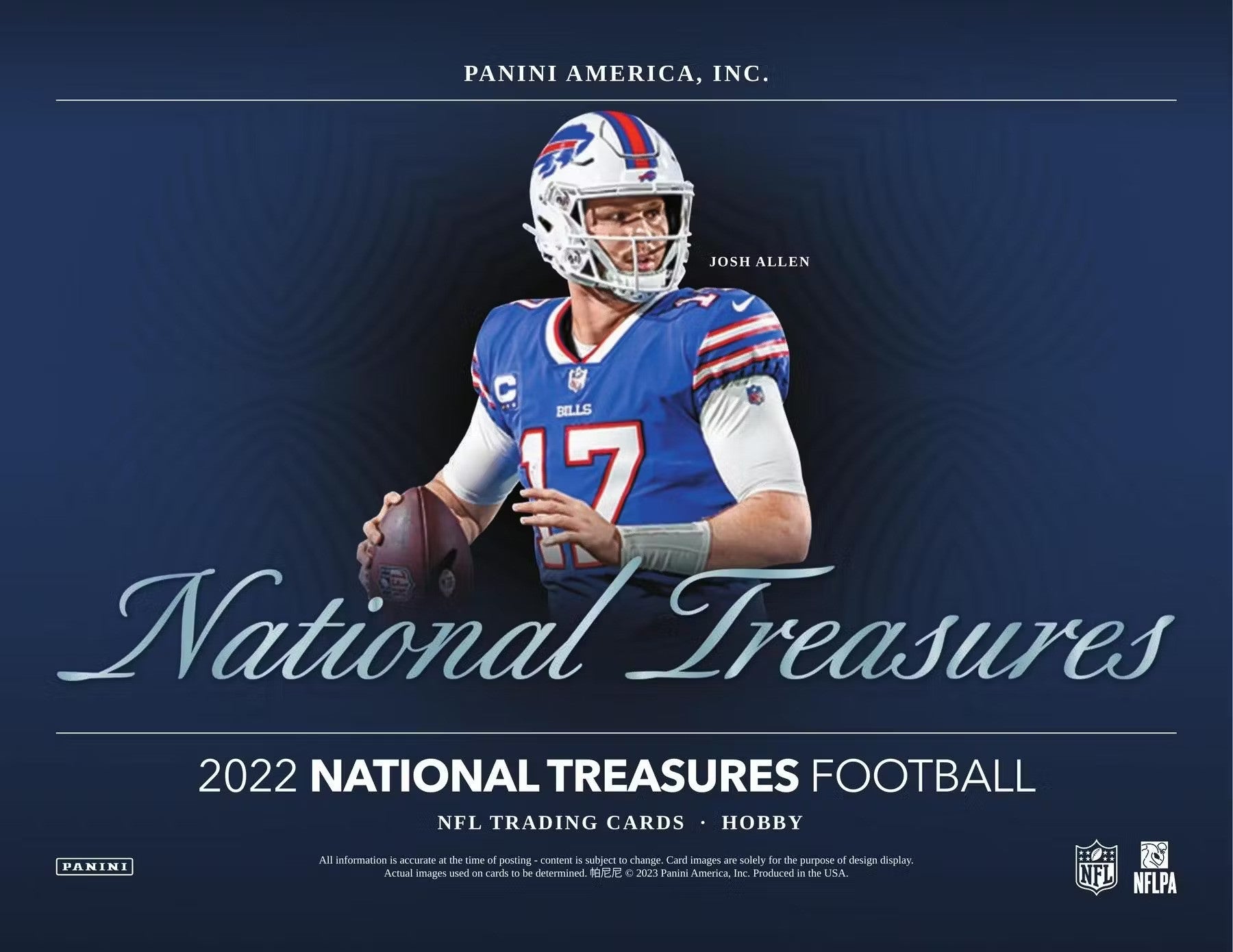 2022 Panini National Treasures Football Hobby Box - Columbia Hobby - Sports Card Boxes - Toploaders - Card Savers