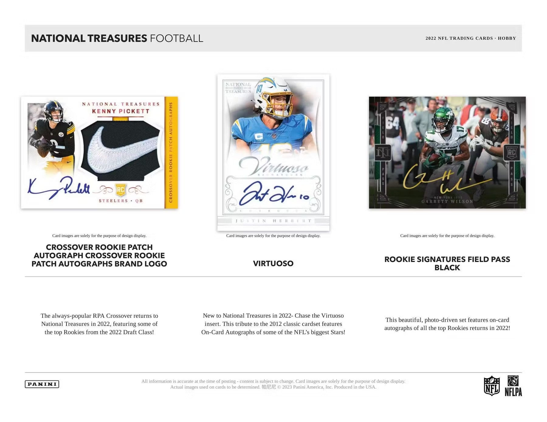 2022 Panini National Treasures Football Hobby Box - Columbia Hobby - Sports Card Boxes - Toploaders - Card Savers