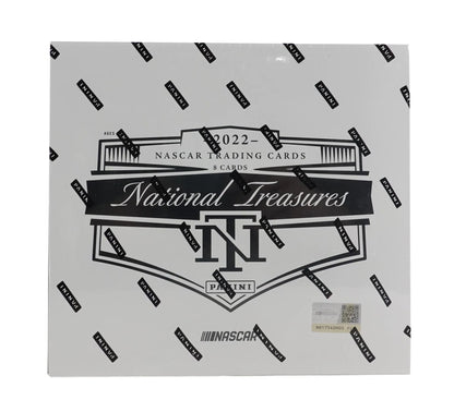 2022 Panini National Treasures Racing Hobby Box - Columbia Hobby - Sports Card Boxes - Toploaders - Card Savers