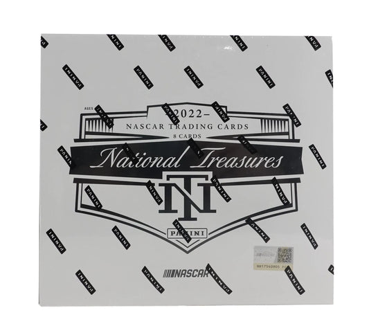 2022 Panini National Treasures Racing Hobby Box - Columbia Hobby - Sports Card Boxes - Toploaders - Card Savers